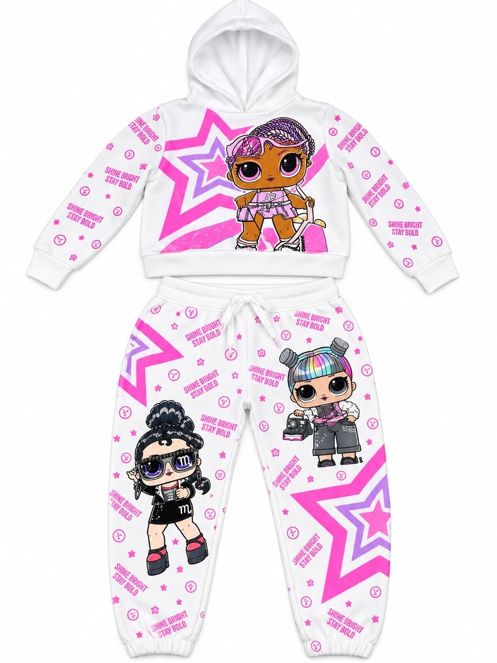 L.O.L. Surprise! White Kids Bottoms